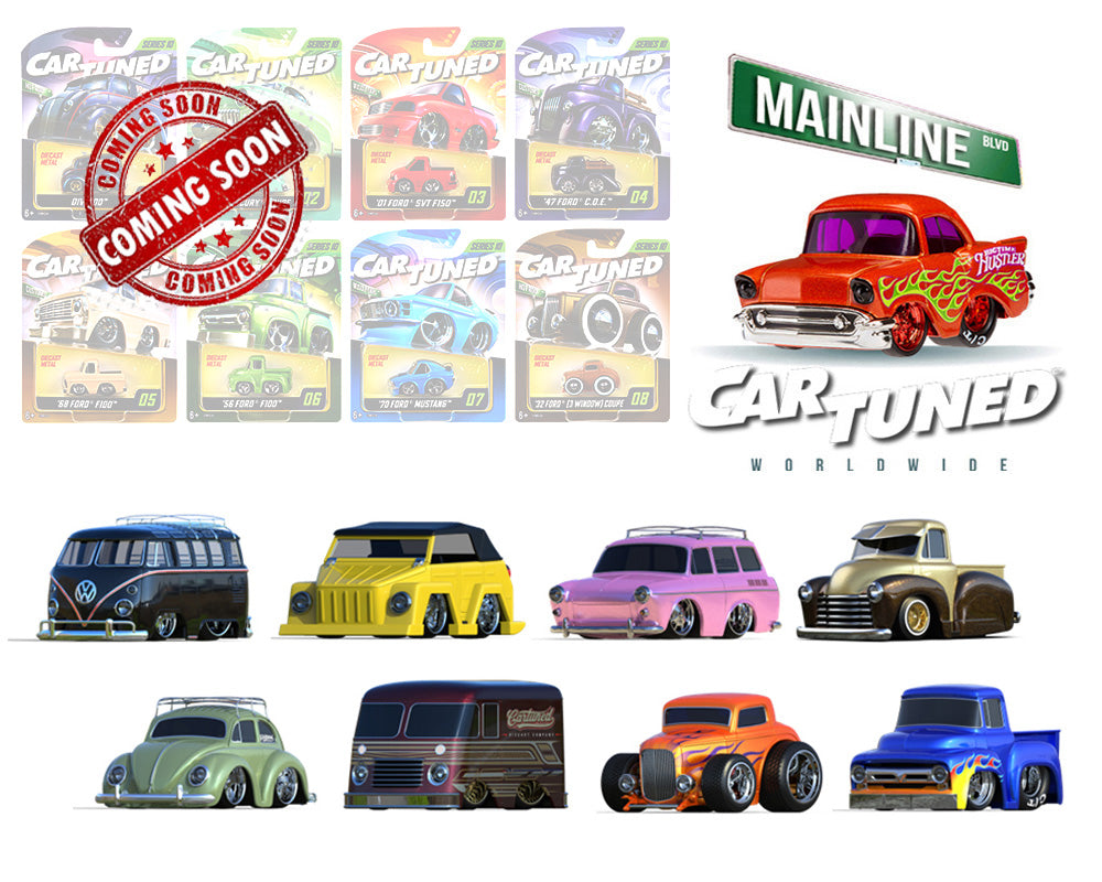 CarTuned 1:64 Series 11 Mainline Assortment of 8 Styles 2026